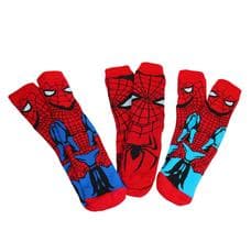 Kit 3 Pares Meias Homem Aranha Juvenil Estampada Divertida - GAC VARIEDADES
