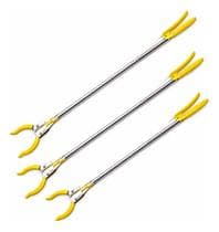 Kit 3 Pegador De Objeto Garra Mão Mecânica Braço Extensor - Bomvink