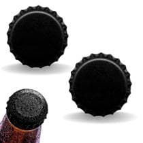 Kit 500 Tampas Tampinhas TWIST OFF para Garrafa Engarrafamento Cerveja Vinho Kombucha Suco Artesanal - Amantes da Breja