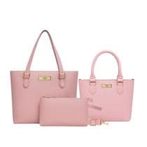 Kit Bolsas Grande + Bau + Carteira Feminina Willibags .