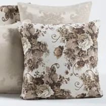 Kit com 4 Almofadas Decorativas Estampada e Lisa Sofá Sala - Angel Distribuidora