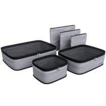 Kit de Organizadores Roupa Objetos Para Mala Bagagem Viagem 6 Peças - Euro Home