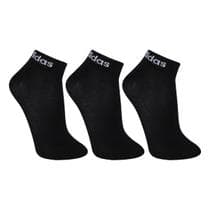 Kit Meia Adidas Cano Médio Com 3 Pares