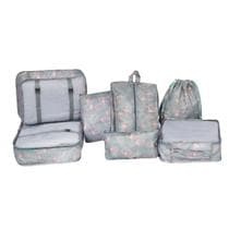 Kit organizador para mala de viagens 7 peças azul flamingo - Mimos e Viagens