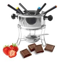Kit Panela Conjunto Para Fondue Decorado Com 10 Peças - Casita