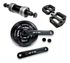 Kit Pe De Vela Bicicleta 42d Gta+ Movimento Central E Pedal - GTS