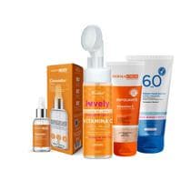 Kit Skin Care Completo Vitamina C Anti-rugas Manchas na pele - Sem Marca