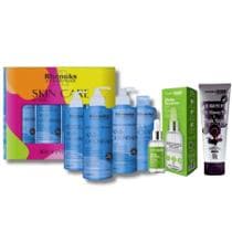 Kit Skincare Anti Oleosidade Acne Para Peles Oleosas E Um Sérum Secativo Anti Espinhas e Mascara argila negra - rhenuks