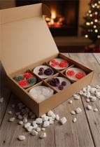 Kit Velas Aromáticas Decoradas Na Lata 06 Unidades Presentes - Refine Decor