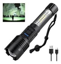 Lanterna Recarregavel Tatica Militar Led Potente com Zoom - DN Store
