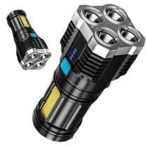 Lanterna Tatica Recarregavel Mais Forte Do Mundo Sitio Led - oem