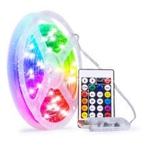 Led Para Quarto Fita Rgb 20 Metros Grande Com Controle App Bt - Hxt