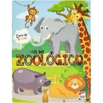 Livro - Mundo da Fantasia: Animais do Zoológico Para Colorir