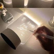 Luminária 3D: Mensagens Iluminadas e Divertidas - ANNICKSTOREE