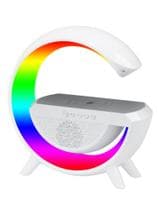 Luminária Bluetooth Inteligente Carregador Rápido Luz Rgb Portatil - jodi