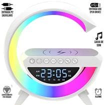 Luminária LED Inteligente com Bluetooth e Base para Smartphone - LIPPIN