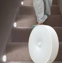 Luminaria Sensor De Presença E Movimento Led Luz Noturna Inteligente Sem Fio Recarregável Usb - Eletronica Castro