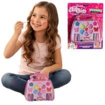 Maleta de Maquiagem Infantil Little Beauty Kit Completo com Sombras, Batons e Acessórios Brinquedo Educativo e Divertido - Little Scare