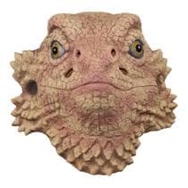 Máscara de látex de animais de lagarto de Halloween para festa à fantasia