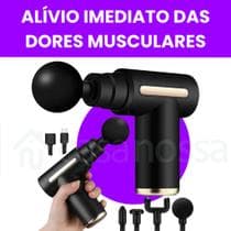 Massageador Elétrico Profissional Muscular Pistola De Massagem Original - massage gun