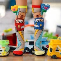 Meias 3D Infantil Maluca Divertida Personagens oi - NoBrand