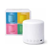 Mini Caixa de Som Portatil Bluetooth Rádio FM USB Altamox A-6880 Branco - Altomex