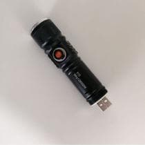 Mini Lanterna Profissional Tática Led T6 Recarregavel Usb - Led USB
