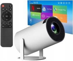 Mini Projetor Portátil 4K Android 11 WiFi 5G Bluetooth HDMI Cinema Em Casa Com 8000 Lumens E 1080P Full HD ONEX