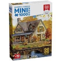Mini Quebra-cabeça 1000 peças Cores de Outono - Grow