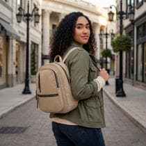 Mochila Costa Feminina Casual Trabalho Estilo Praticidade Resistência Leve - Gloria W&Y