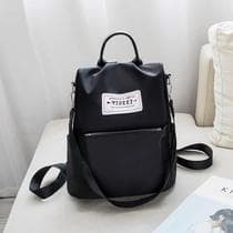 Mochila Feminina Grande De Tecido Oxford À Prova D'água Casual/Bolsa De Viagem Combina Com Tudo - oem