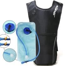 Mochila Hidratação Impermeável Para Ciclismo com Refil De 2 Litros Branca - F Sports