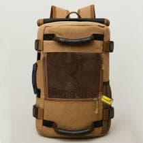 Mochila Mala Masculina Feminina Grande Espaçosa e Reforçada Estilosa Dia a Dia Viagens Trabalho Camping Trilha Caminhada Executiva De Bordo - Total Bags