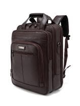 Mochila Masculina Executiva Pasta Notebook 15.6 Couro Top - Taynovo