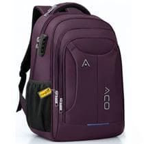 Mochila Notebook Masculina Feminina Reforçada Resistente a Água Marcador de Bagagem Bolso Anti Furto Escolar Faculdade Dia a Dia Trabalho - ACO