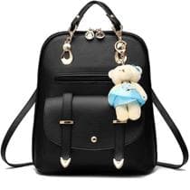 Mochila Pequena Casual Pequena Bolsa Feminina Chaveiro Linda - Carrken