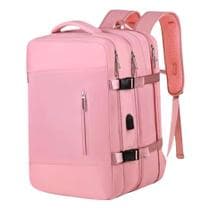 Mochila Viagem Impermeável Expansiva Grande Bagagem De Mão Low Cost 40 Litros - CodaTech
