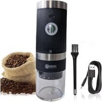 Moedor de Café Automático Moedor de Grãos Sal Pimenta Portátil Recarregável USB - MARKELK
