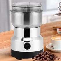 Moedor de Grãos Elétrico Bivolt Portátil Aço Inoxidável para Café 110v - LAURUS