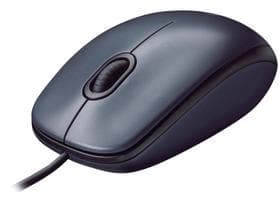 Mouse com fio USB Logitech M90 com Design Ambidestro e Facilidade Plug and Play - 910-004053