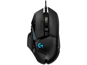 Mouse Gamer Logitech G502 HERO com RGB LIGHTSYNC, Ajustes de Peso, 11 Botões Programáveis, Sensor HERO 25K - 910-005550