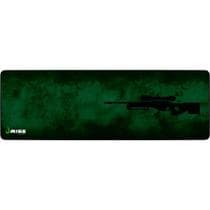Mousepad Gamer Rise Mode Speed, Sniper, Estendido (900x300mm), Verde, Borda Costurada - RG-MP-06-SNP