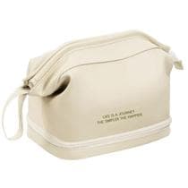 Necessaire de Maquiagem Feminina Espaçosa Viagem Bloqueira Dupla Camada - M3M
