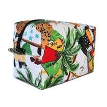 Necessaire Grande Feminina Porta Maquiagem Para Viagem Estampada - Street Trap Store