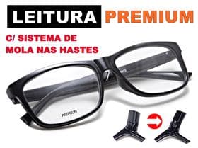 Óculos Para Perto Leitura Quadrado Grande Masculino Feminino Presbiopia Pronto - SHOP-1