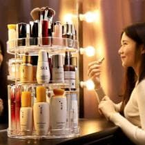 Organizador De Cosmético Maquiagem Acrílico Giratório 360º - oem