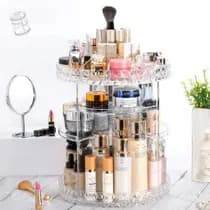 Organizador De Maquiagem Acrilico 360º Organizador De Maquiagem Giratório - ORGANIZADOR MAQUIAGEM