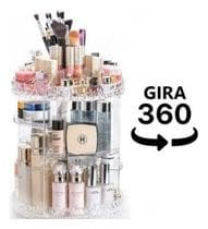 Organizador Giratório 360º Para Maquiagem - Acrílico - oem
