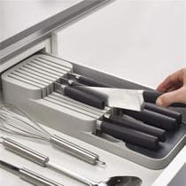 Organizador Porta Facas Gaveta Cozinha Base de Apoio