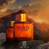Perfume Gold masculino importado - SEA BLUE